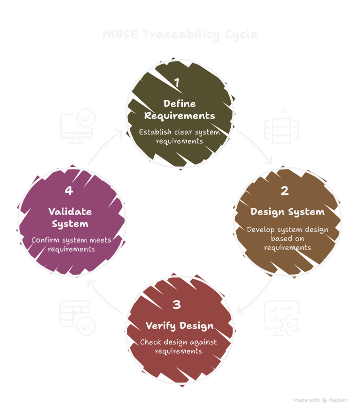 Requirements traceability in automotive MBSE